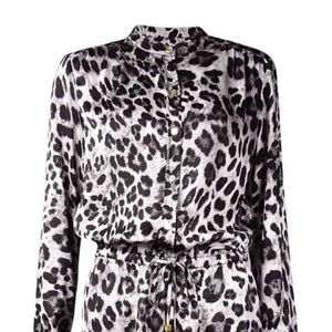 Michael Kors Grey Leapord Romper